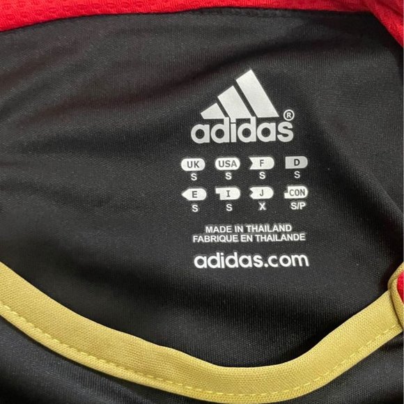 Adidas Black and Red Soccer Jersey - Picture 6 of 6
